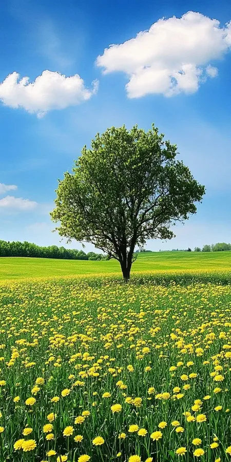 fond d ecran printemps pour mobile 6