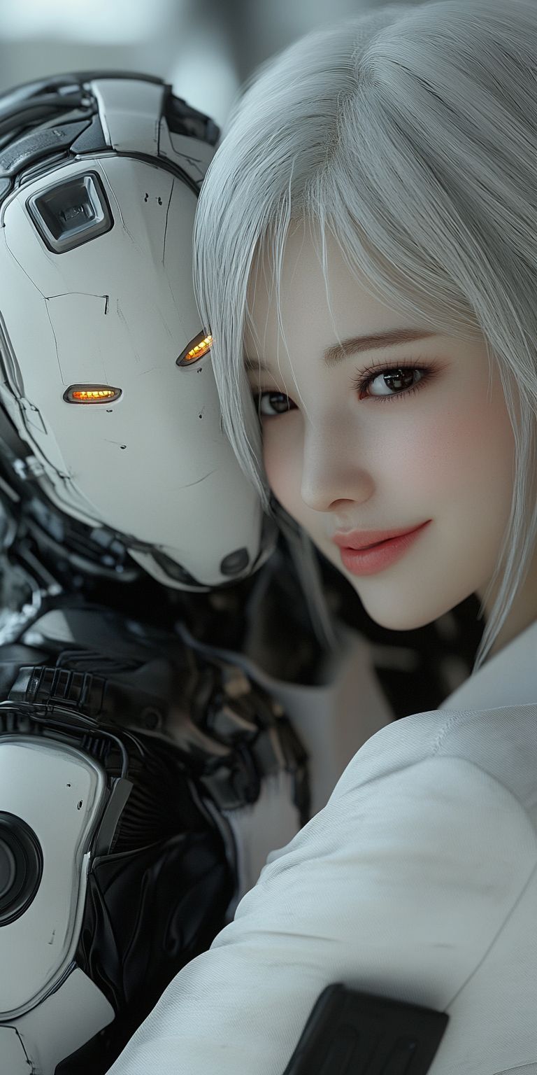 Fond d'écran robot pour mobile 1