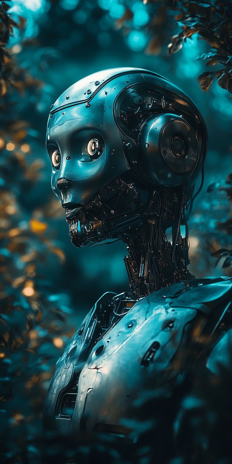 Fond d'écran robot pour mobile 11