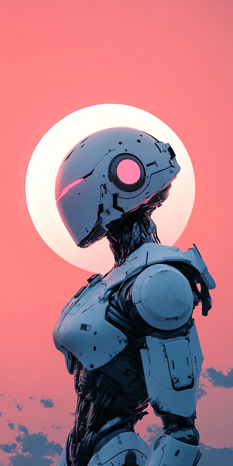 Fond d'écran robot pour mobile 12