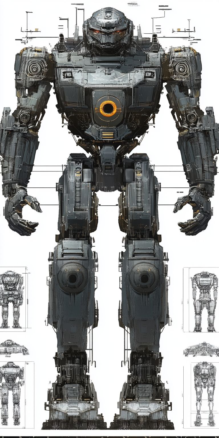 Fond d'écran robot pour mobile 14