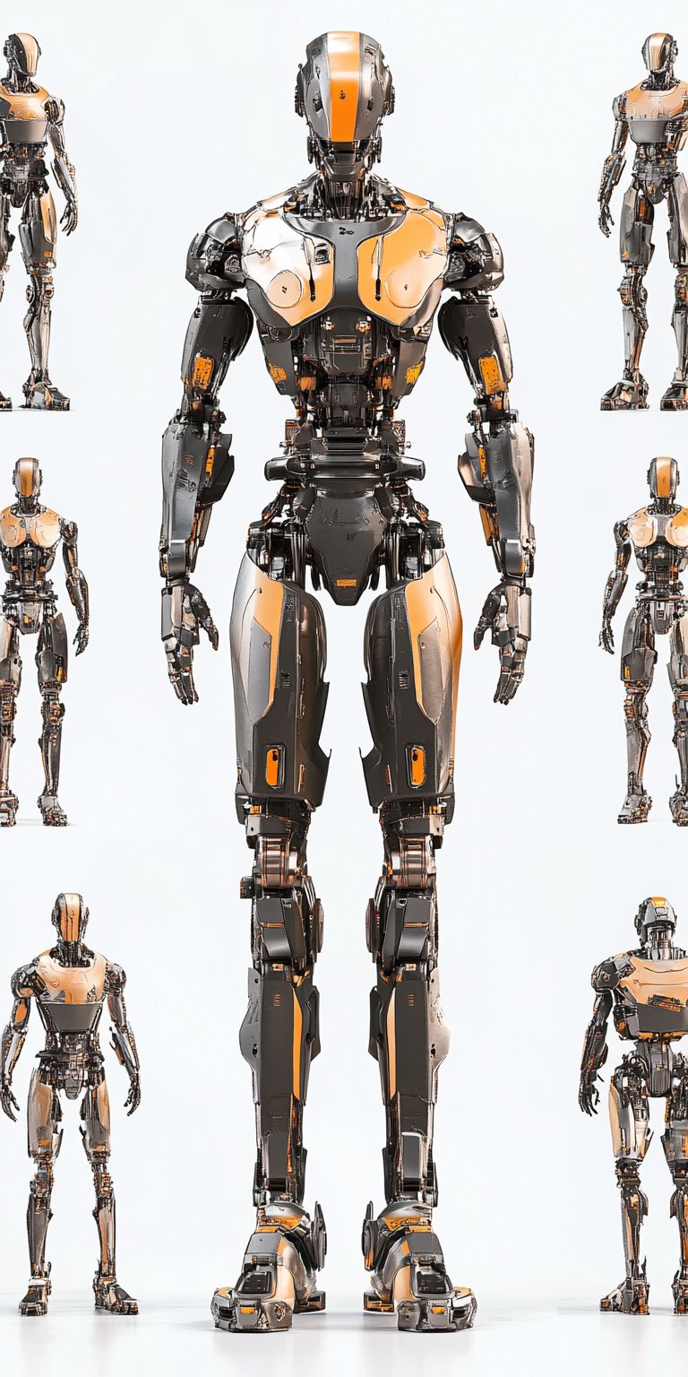 Fond d'écran robot pour mobile 15