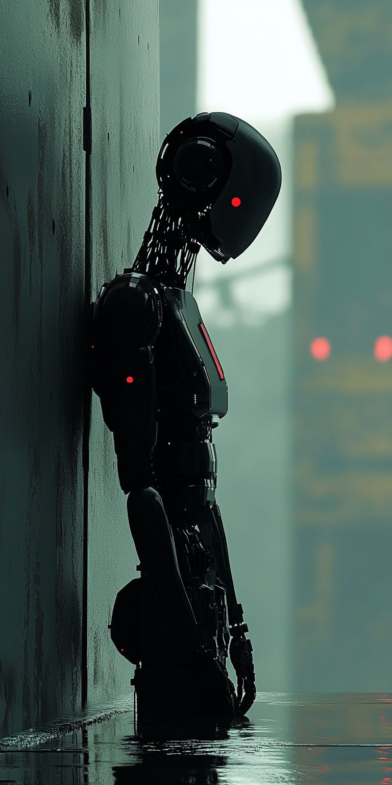 Fond d'écran robot pour mobile 18