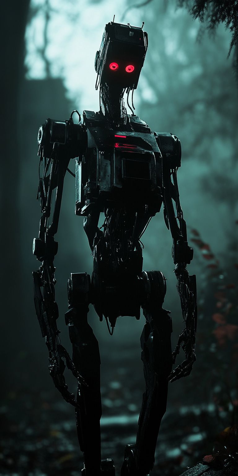 Fond d'écran robot pour mobile 2