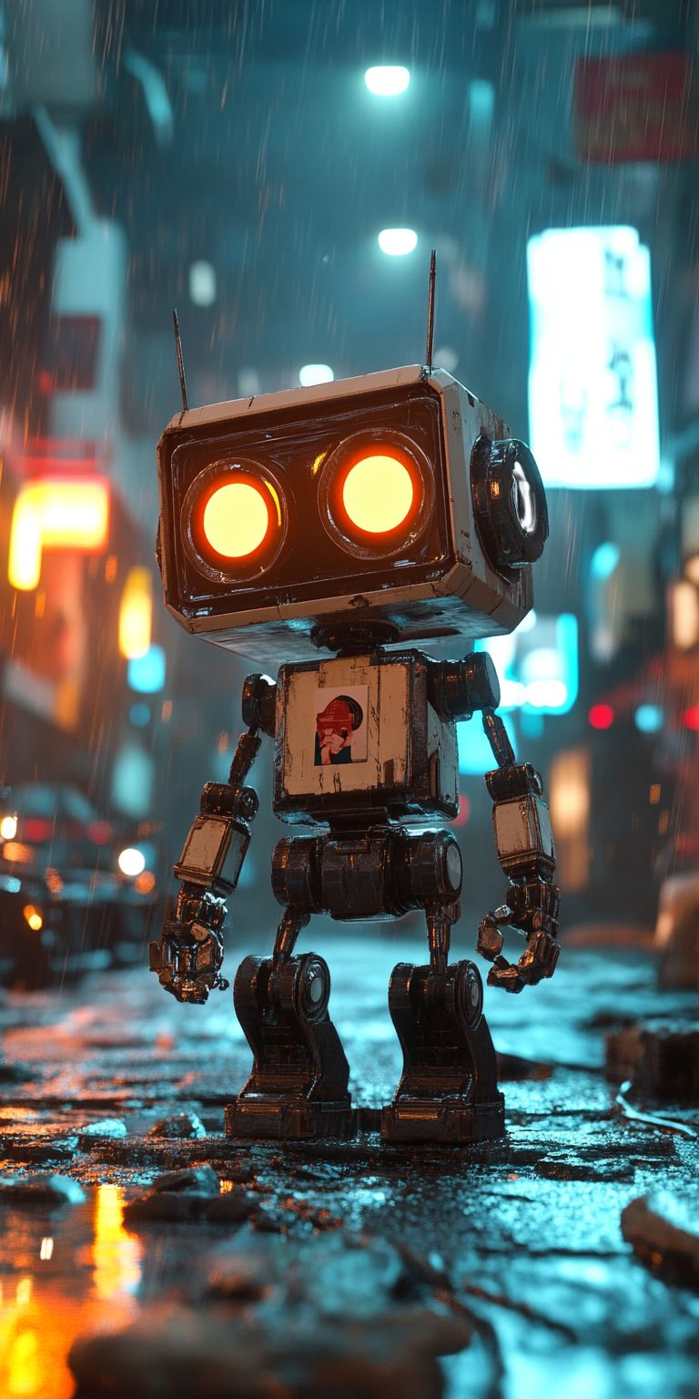 Fond d'écran robot pour mobile 20