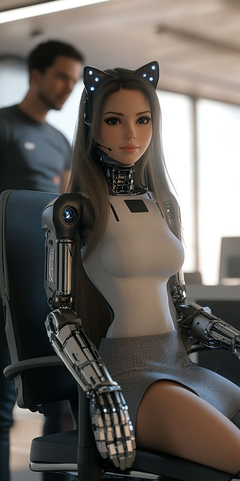 Fond d'écran robot pour mobile 21