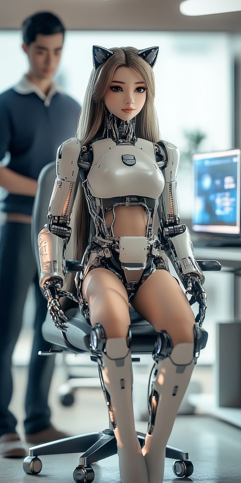 Fond d'écran robot pour mobile 22