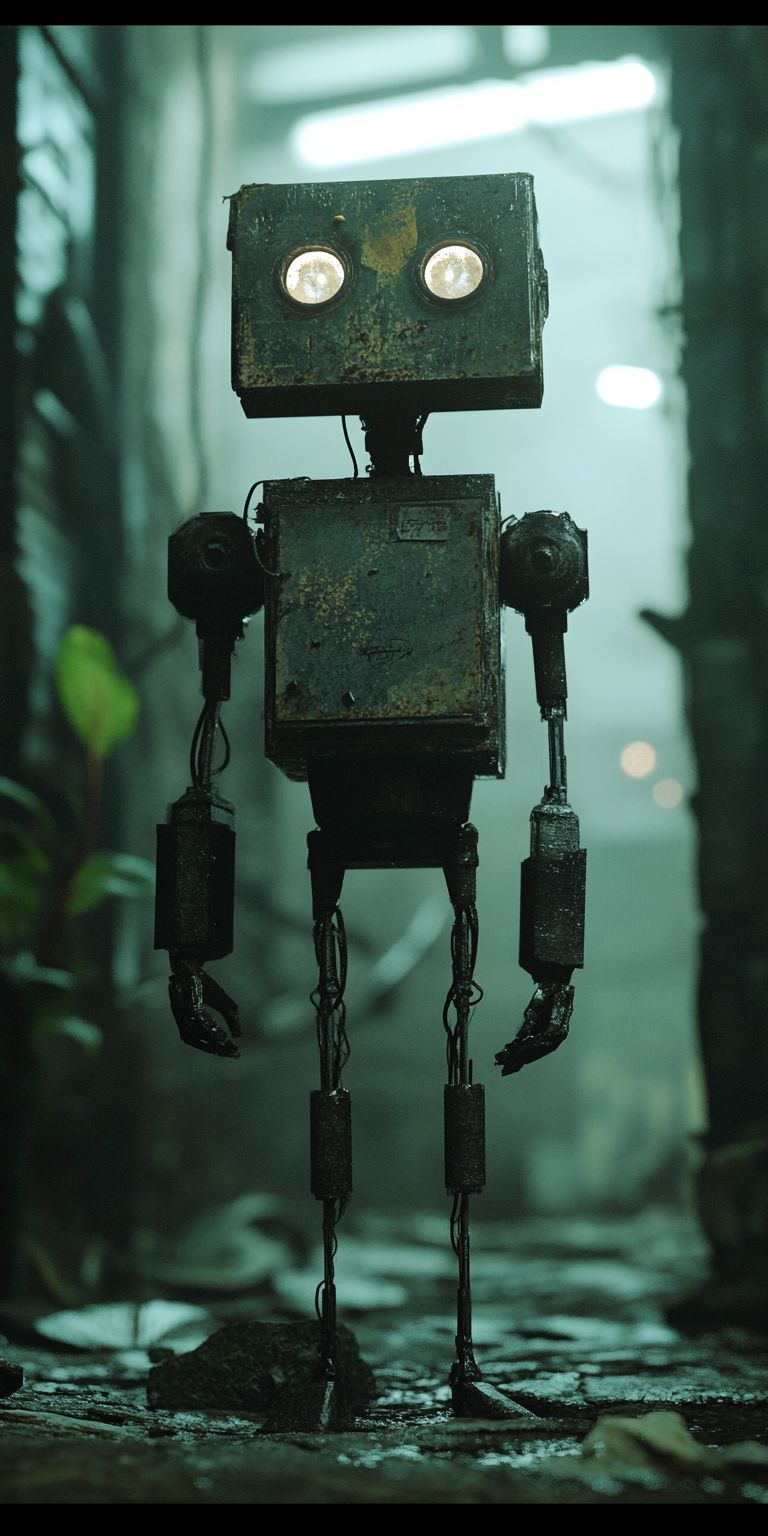 Fond d'écran robot pour mobile 3