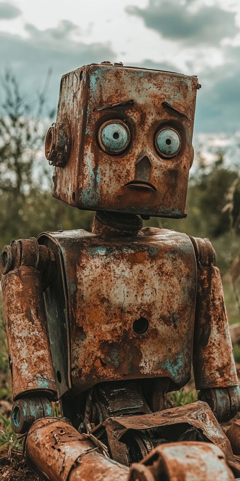 Fond d'écran robot pour mobile 31