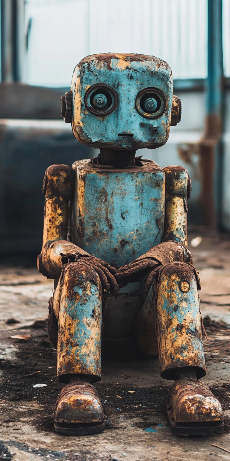 Fond d'écran robot pour mobile 32