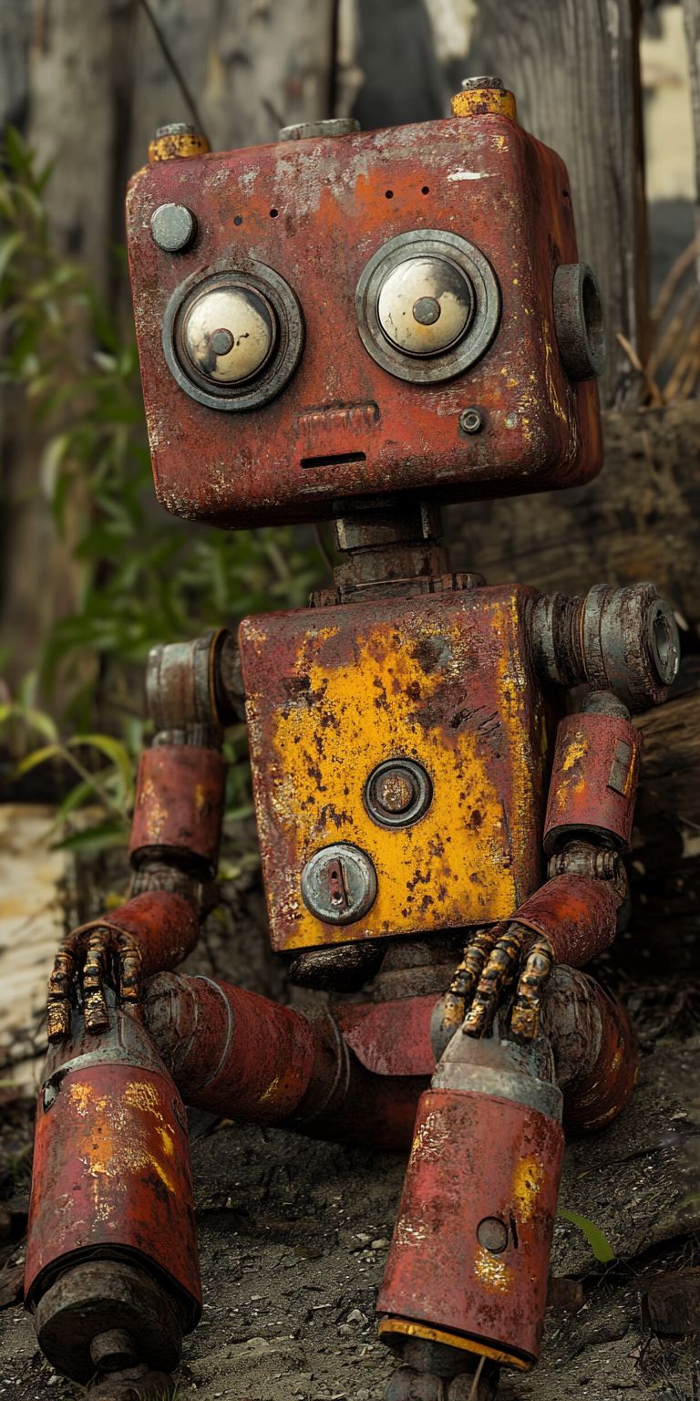 Fond d'écran robot pour mobile 34