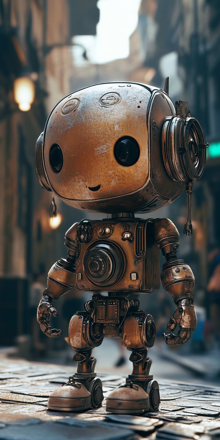 Fond d'écran robot pour mobile 39