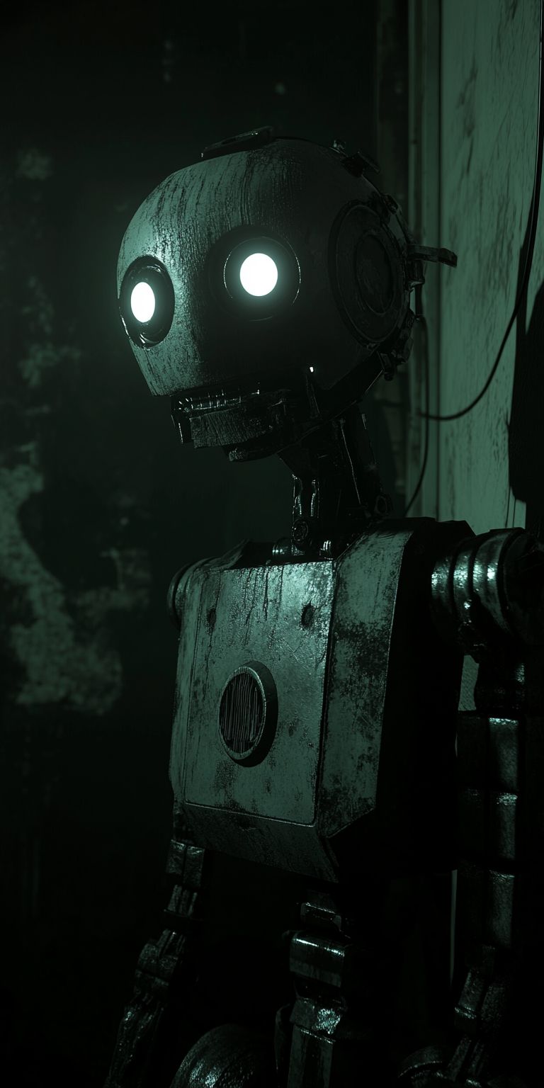 Fond d'écran robot pour mobile 4