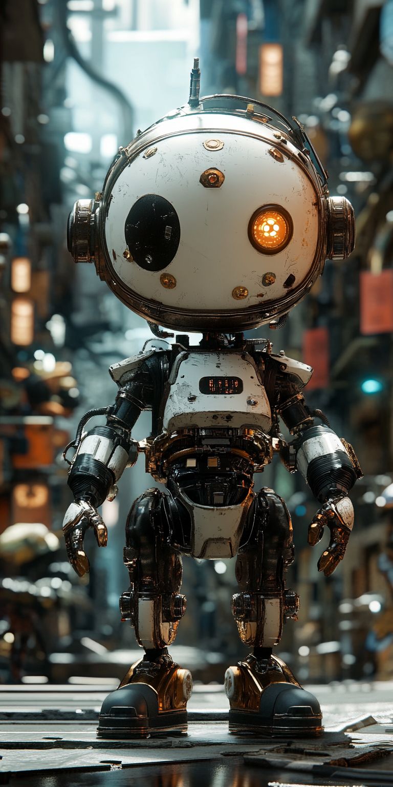 Fond d'écran robot pour mobile 45