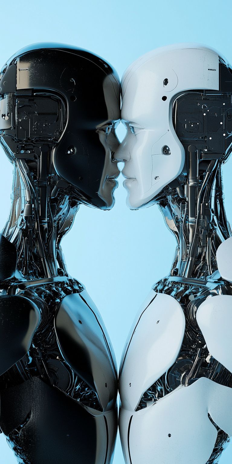 Fond d'écran robot pour mobile 46