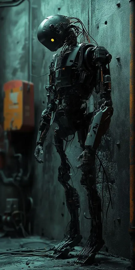 fond d ecran robot pour mobile 5