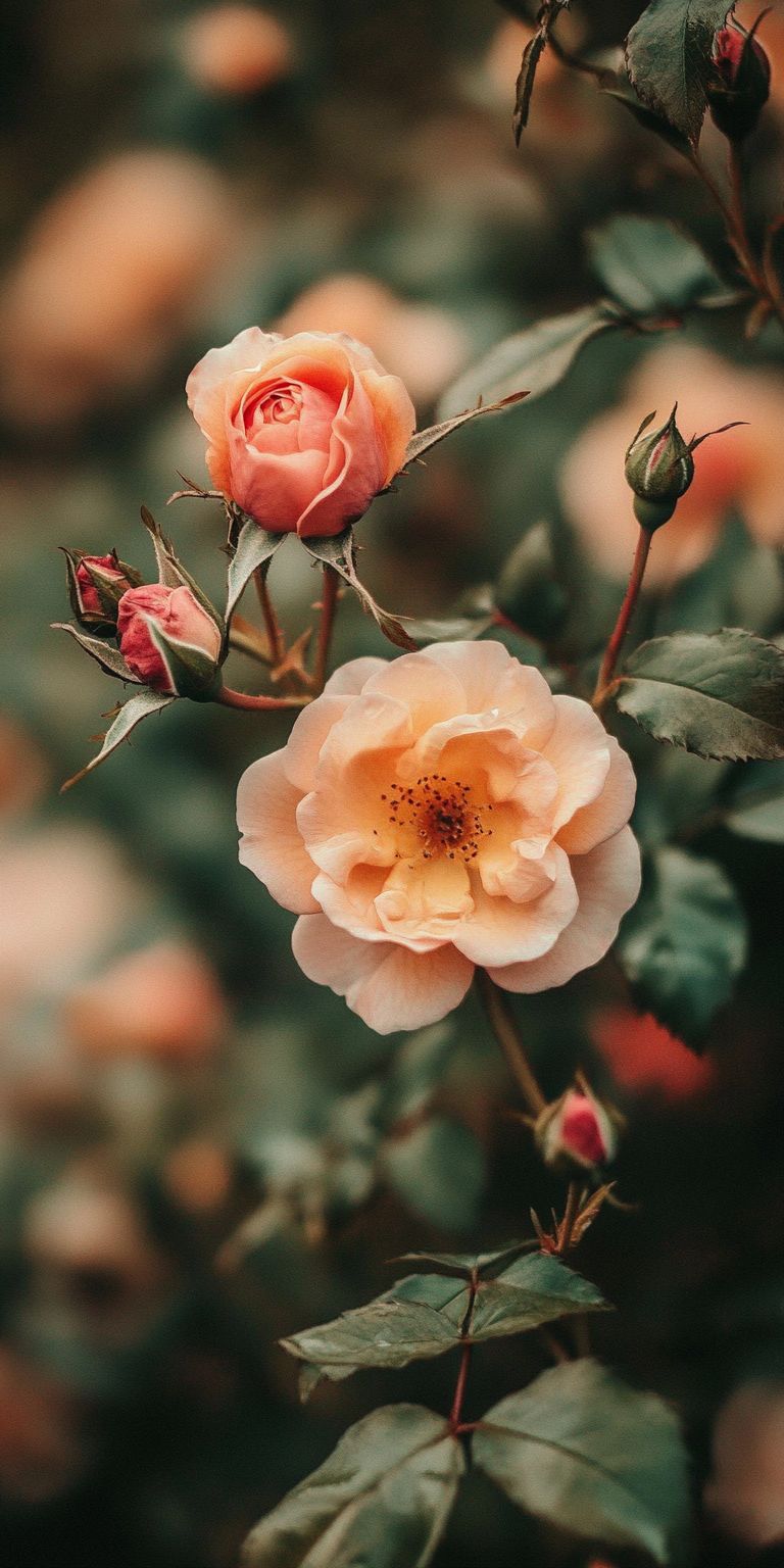 Fond d'écran roses pour mobile 1