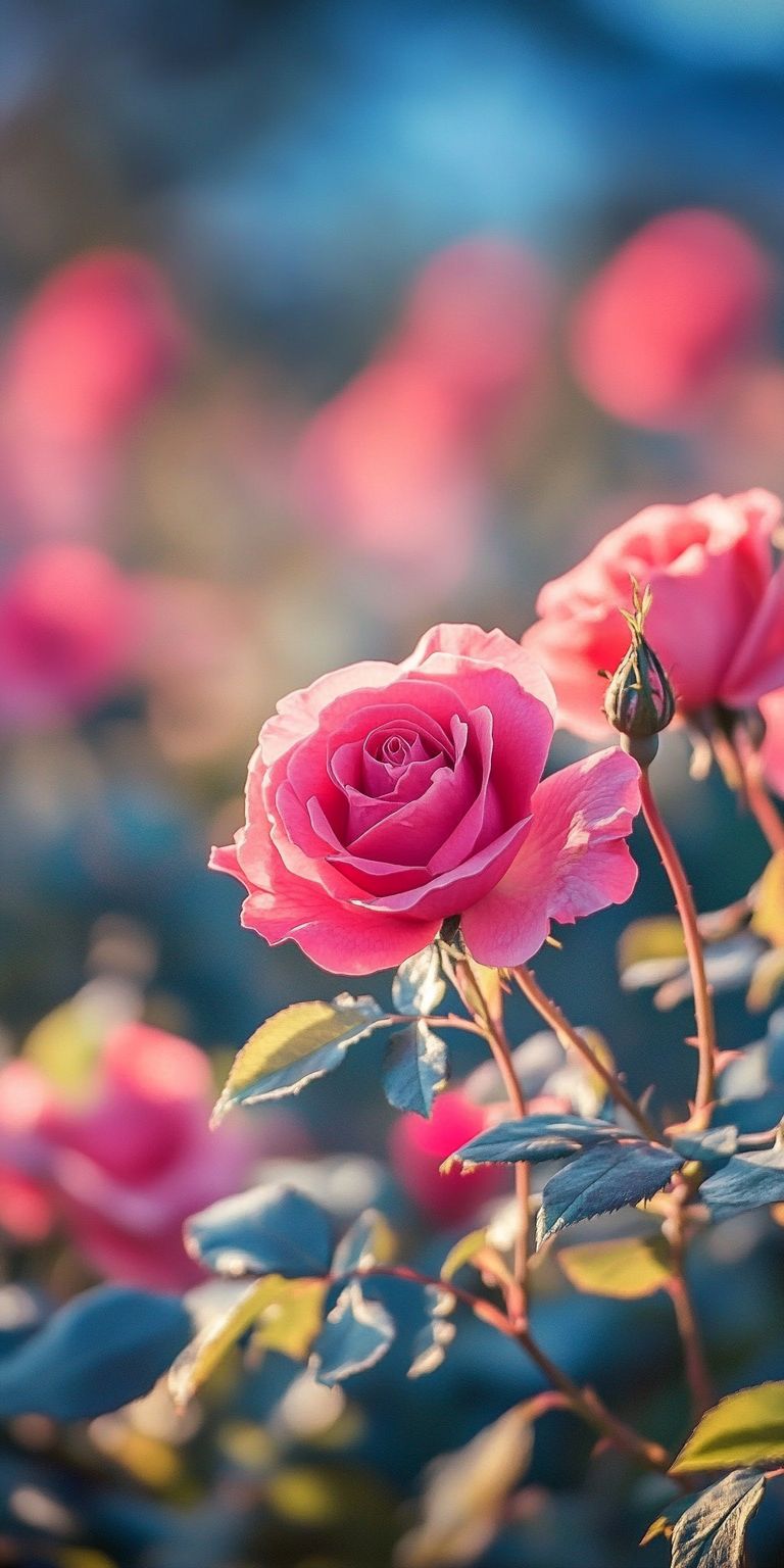 Fond d'écran roses pour mobile 11