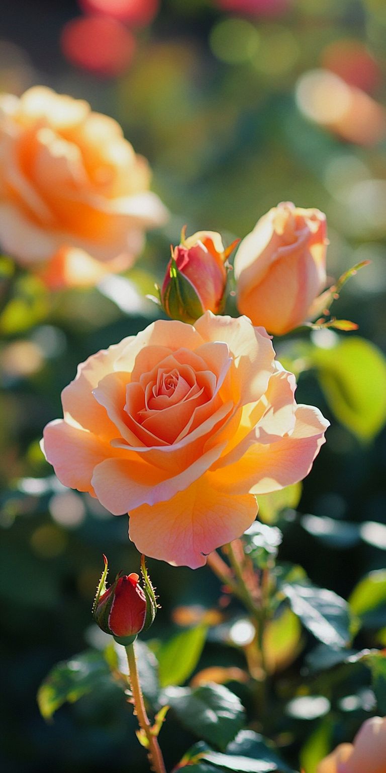 Fond d'écran roses pour mobile 16