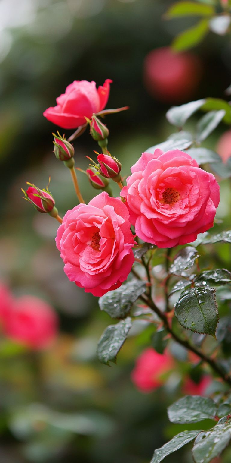 Fond d'écran roses pour mobile 3