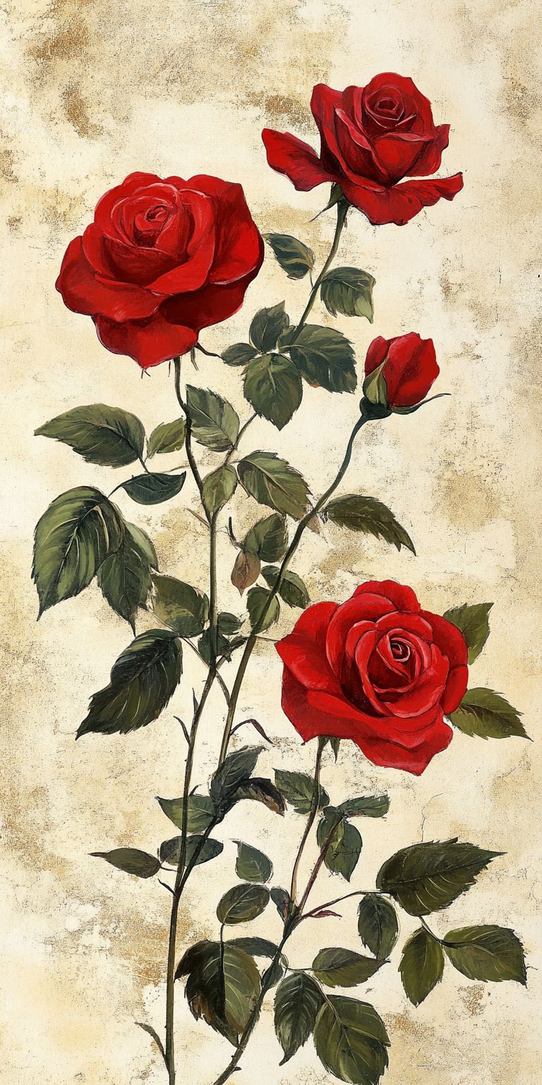 Fond d'écran roses pour mobile 57