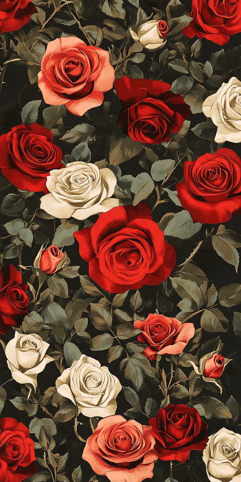 Fond d'écran roses pour mobile 65