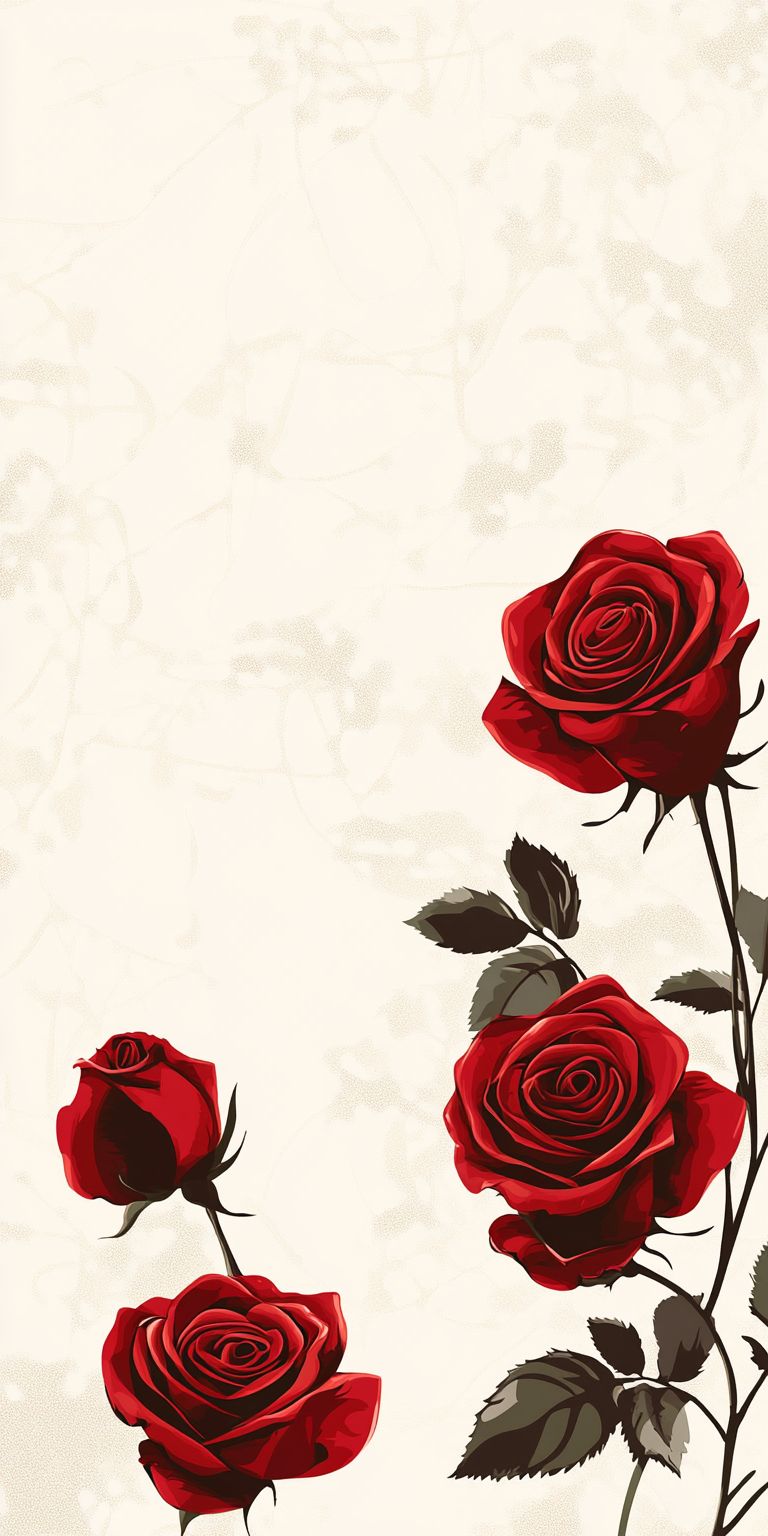 Fond d'écran roses pour mobile 75