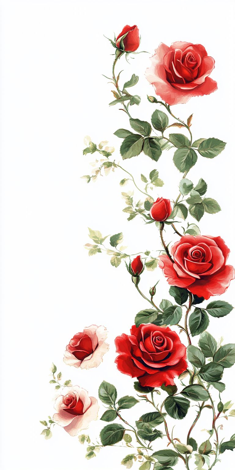 Fond d'écran roses pour mobile 81