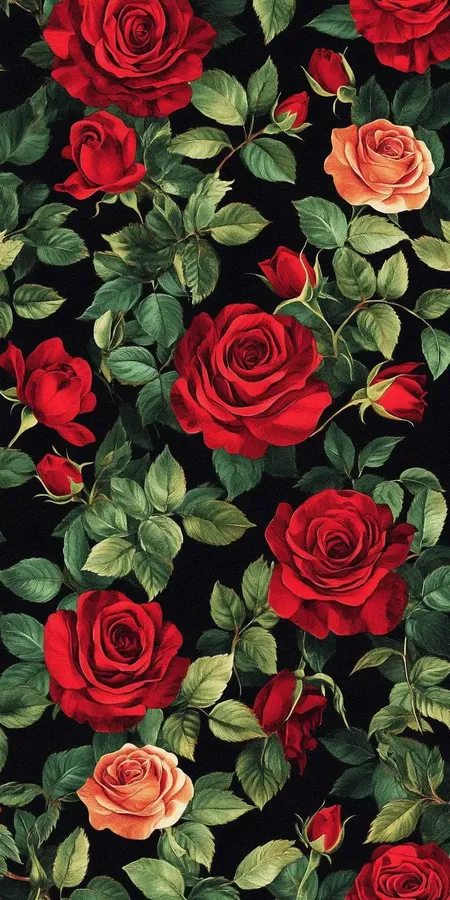 fond d ecran roses pour mobile 19