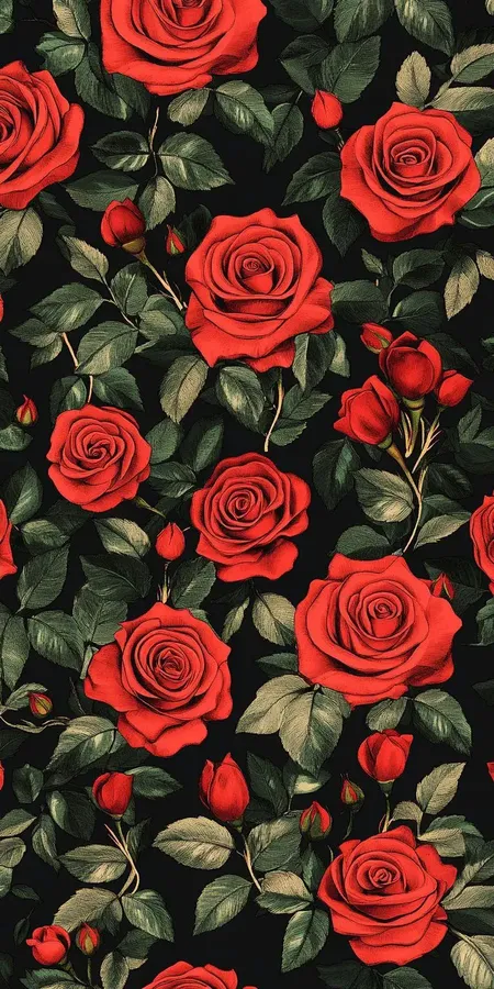 fond d ecran roses pour mobile 39