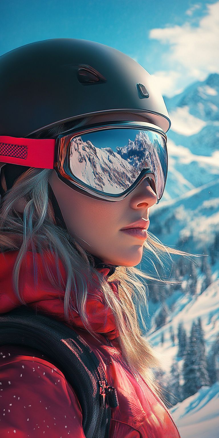 Fond d'écran ski pour mobile 1