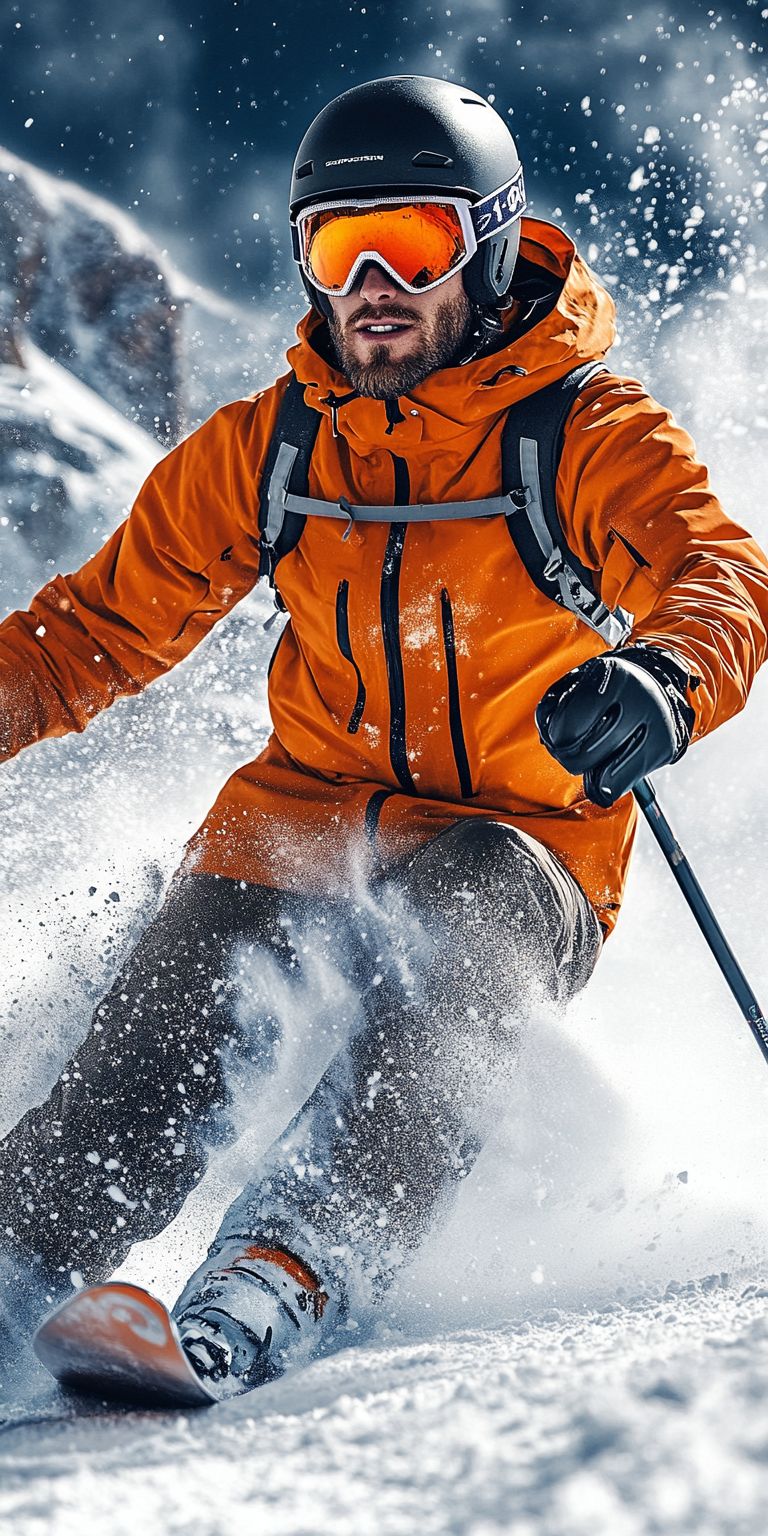 fond d ecran ski pour mobile 17