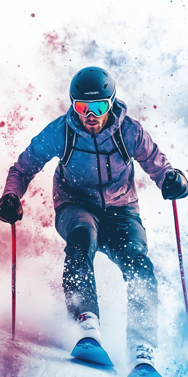 Fond d'écran ski pour mobile 19