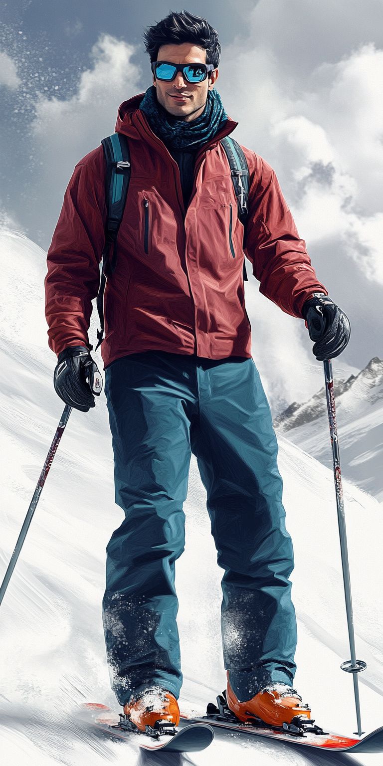 Fond d'écran ski pour mobile 4