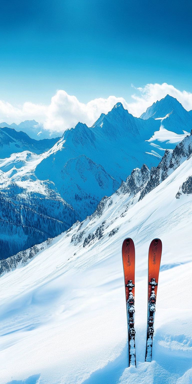 Fond d'écran ski pour mobile 45