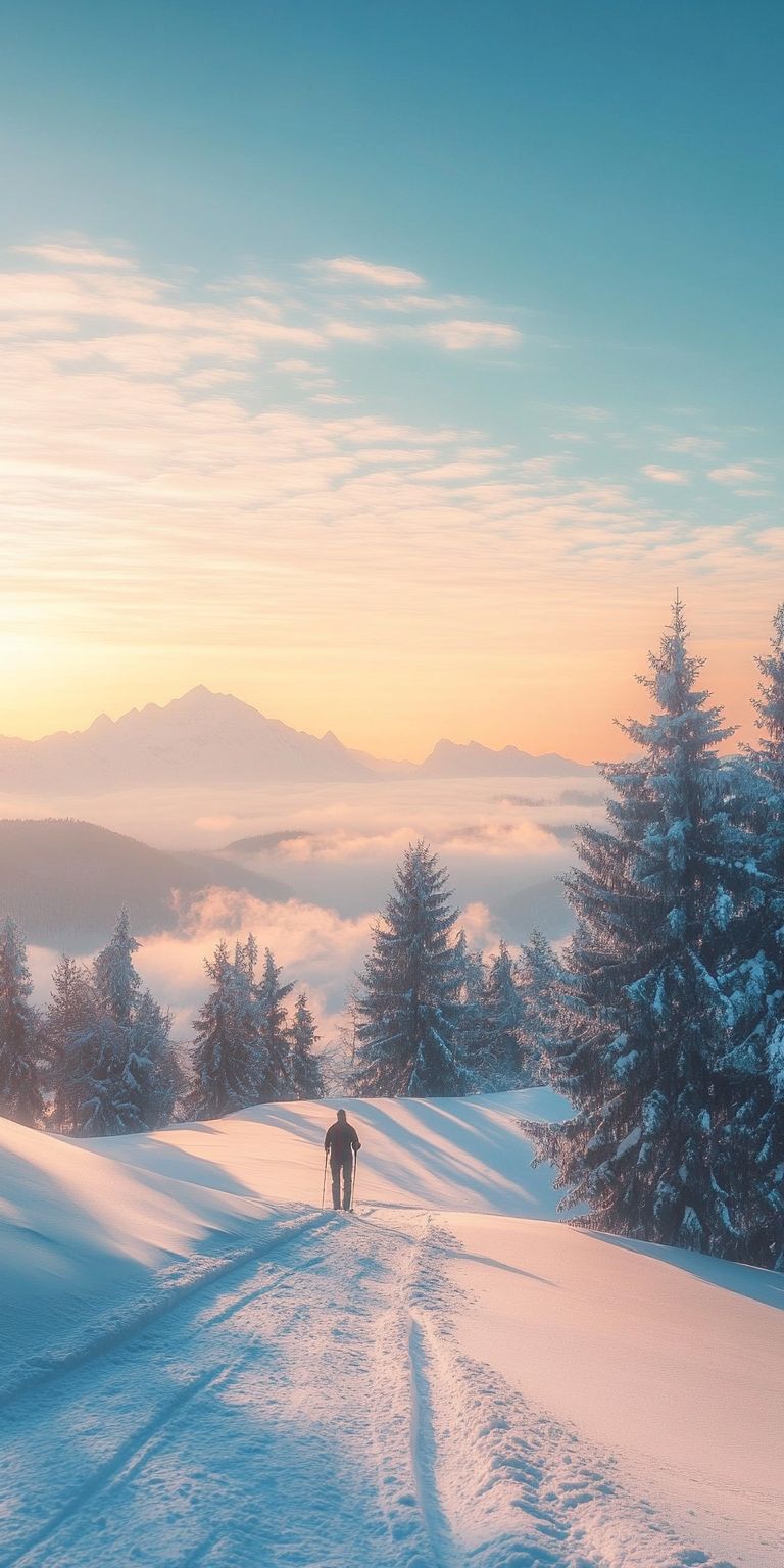 fond d ecran ski pour mobile 57