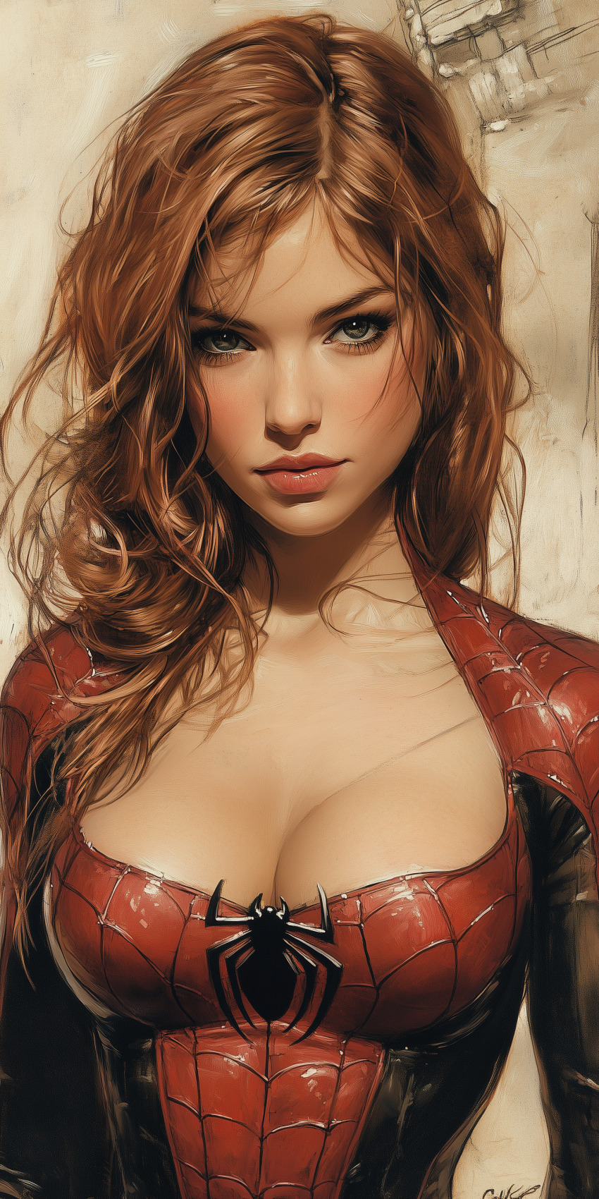 une spiderwoman imaginaire dans un monde de top model 6