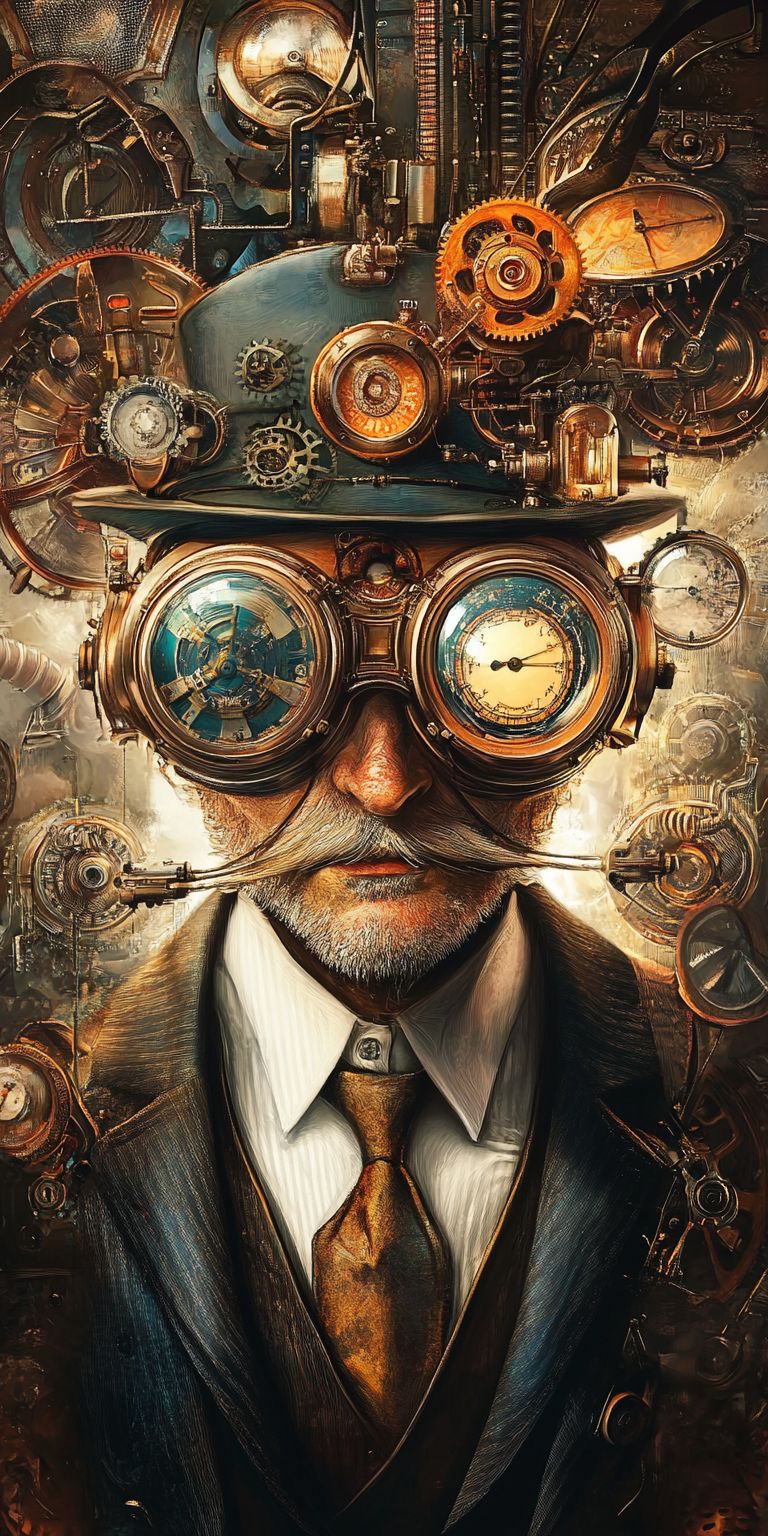 Fond d'écran steampunk pour mobile 10