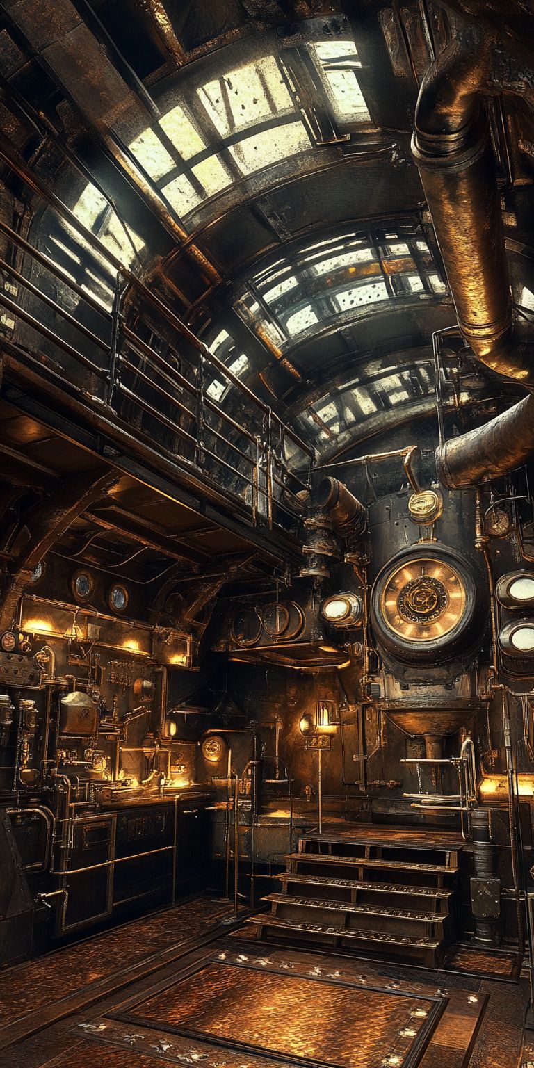 Fond d'écran steampunk pour mobile 11