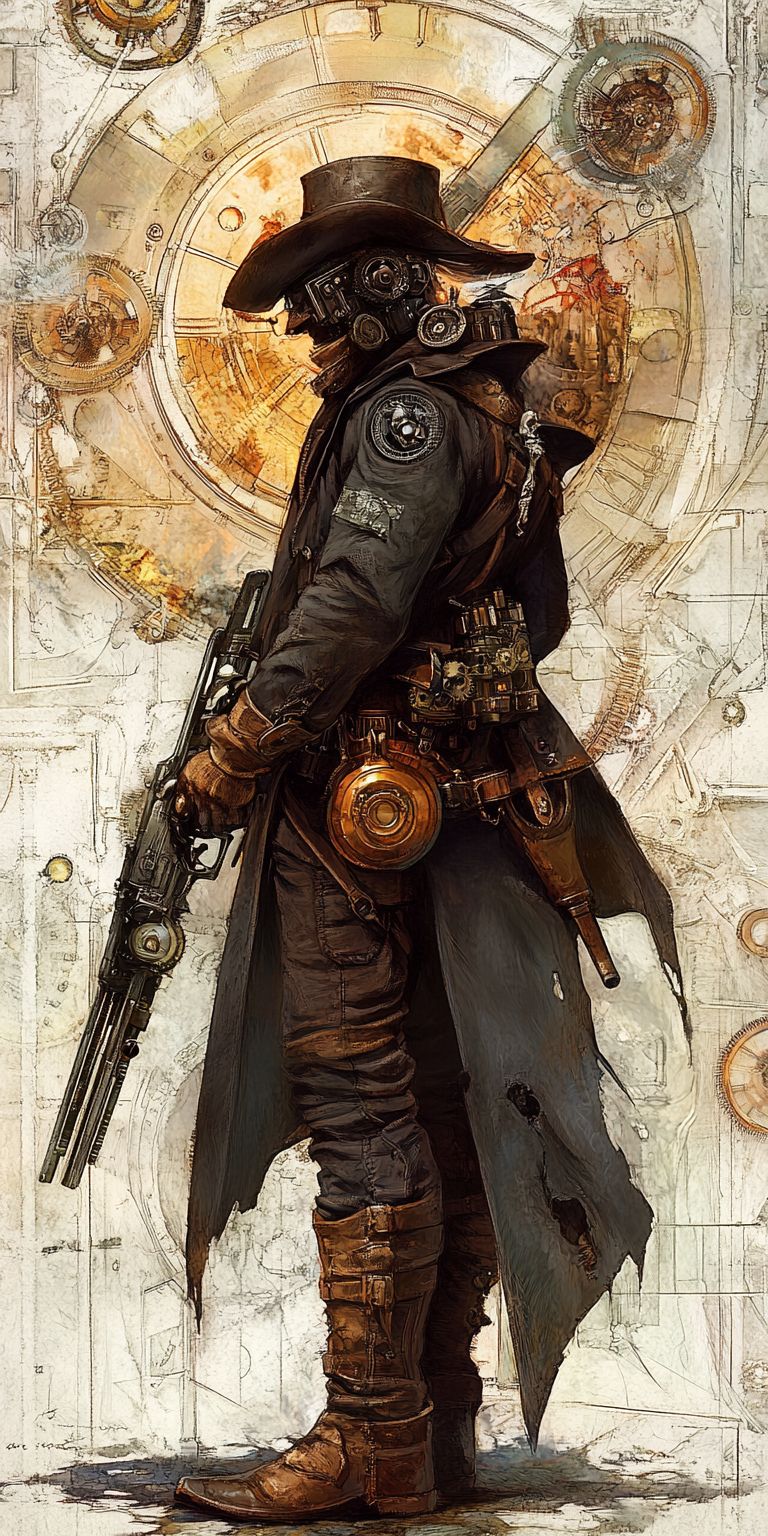 Fond d'écran steampunk pour mobile 26