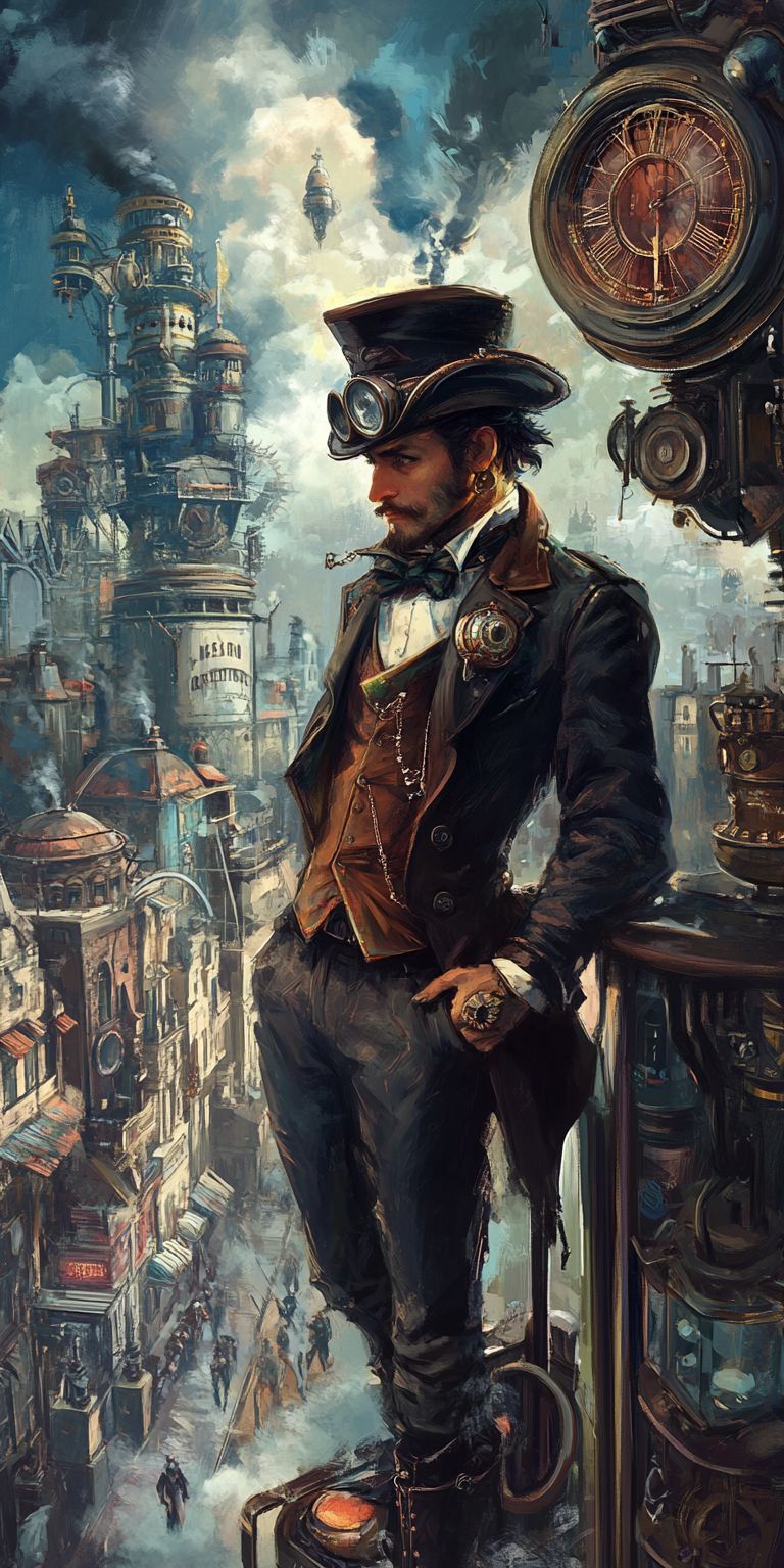 Fond d'écran steampunk pour mobile 34