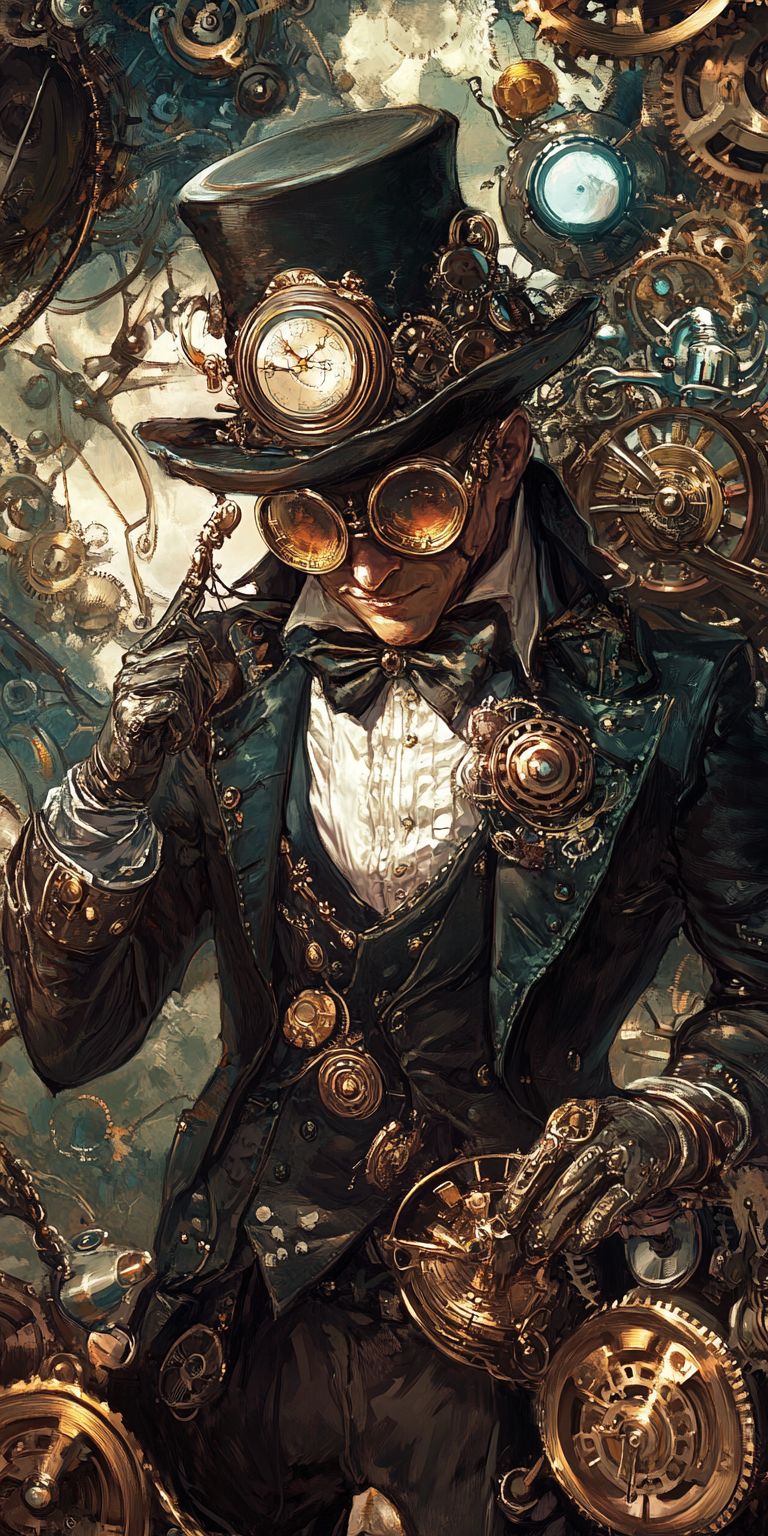 Fond d'écran steampunk pour mobile 41