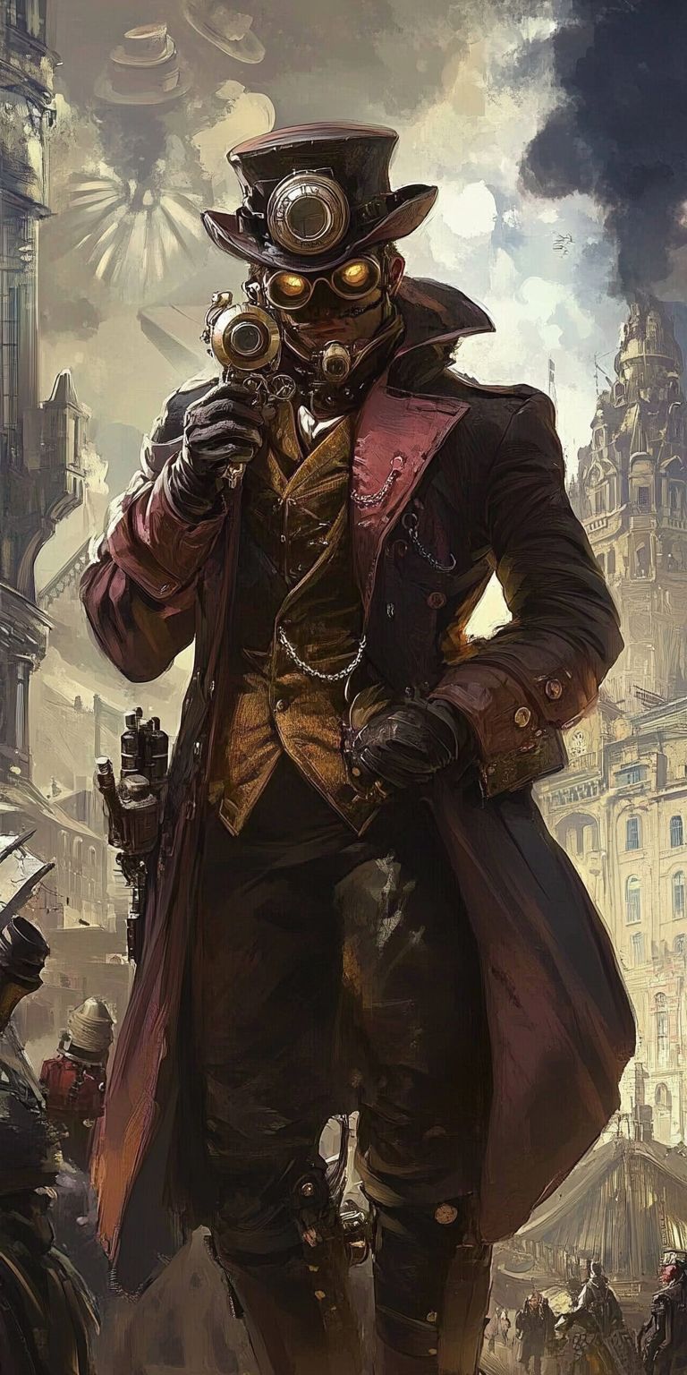 Fond d'écran steampunk pour mobile 46