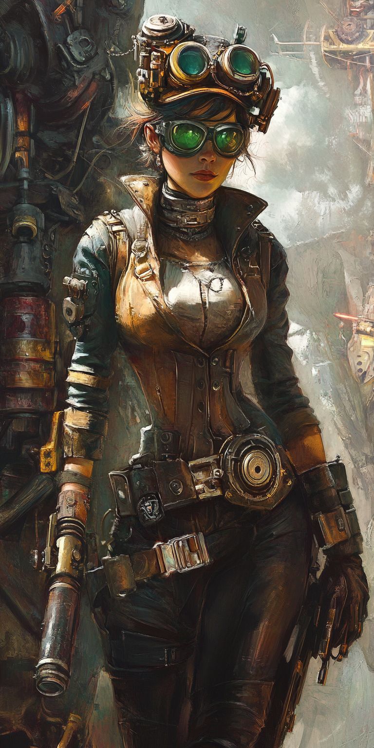 Fond d'écran steampunk pour mobile 50