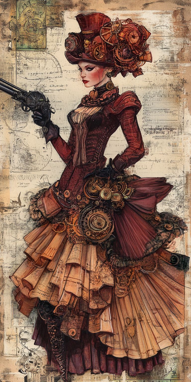 Fond d'écran steampunk pour mobile 53