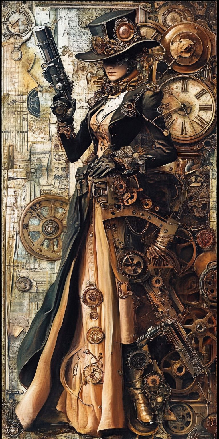 Fond d'écran steampunk pour mobile 62