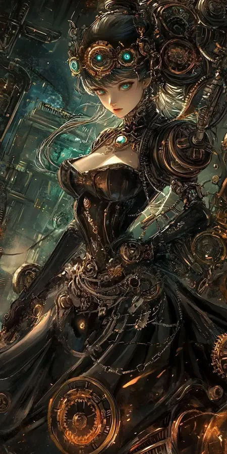 fond d ecran steampunk pour mobile 17
