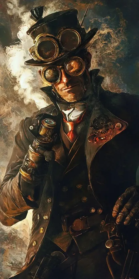 fond d ecran steampunk pour mobile 22