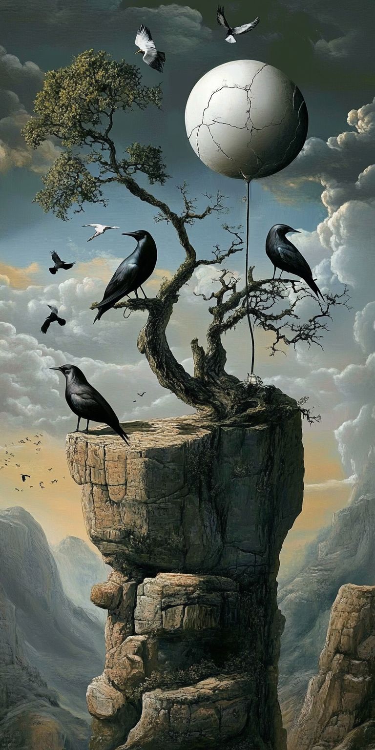 Fond d'écran surrealisme pour mobile 11