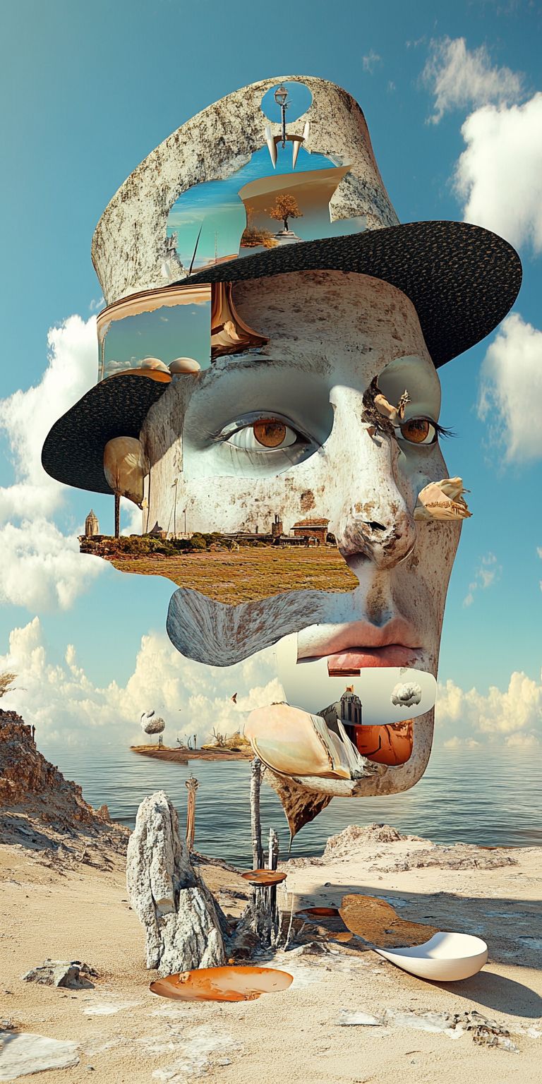 Fond d'écran surrealisme pour mobile 16